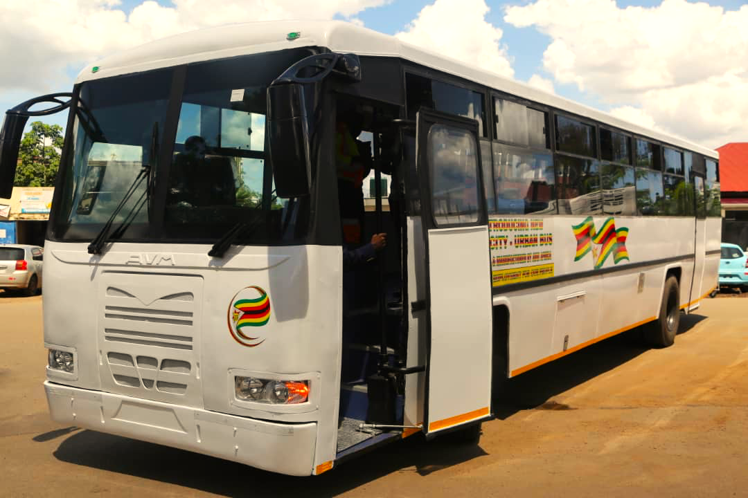 Transforming public transport in Zimbabwe: Bus prototype unveiled.